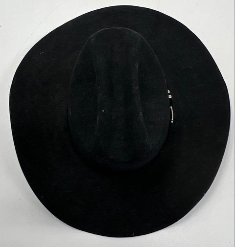 Stetson Men's Black Apache American Buffalo Collection 4X Cowboy Hat Sz 7