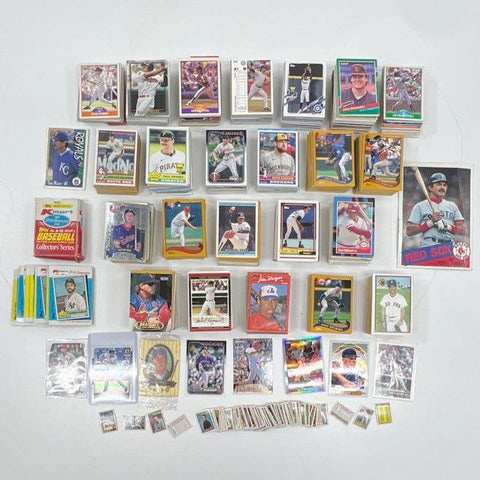 Baseball Card Lot 1980s-Modern Topps Donruss Mixed Collection See Photos