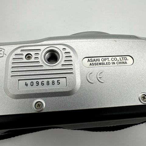 Vintage Pentax IQZoom 115V 35mm Point & Shoot Film Camera 38-115mm Lens Tested