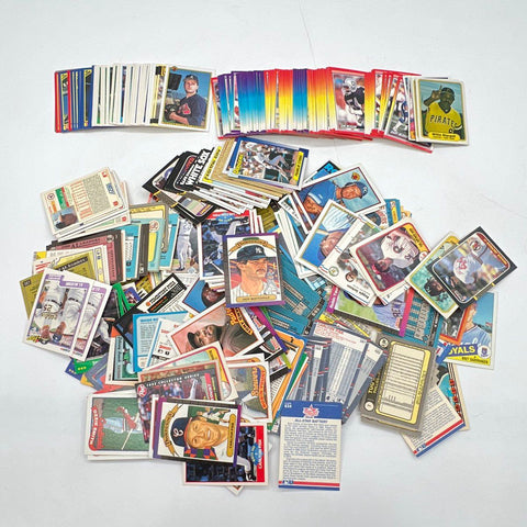 Baseball Card Lot MLB 1980s-90s Topps Donruss Fleer Score 2.5 Lbs See Photos