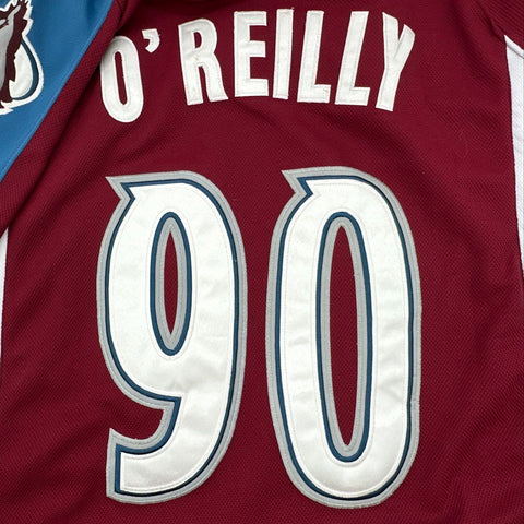Reebok Men's Colorado Avalanche Ryan O'Reilly #90 NHL Jersey Burgundy Sz M