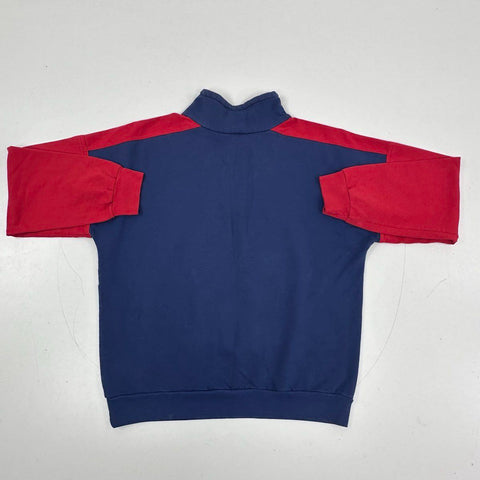 Vintage 90s Hummer Sportswear NY Giants Quarter Zip Pullover Sweatshirt Sz XL