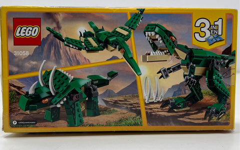 LEGO Creator Mighty Dinosaurs 31058 3-in-1 Building Toy 174 Pieces New NIB