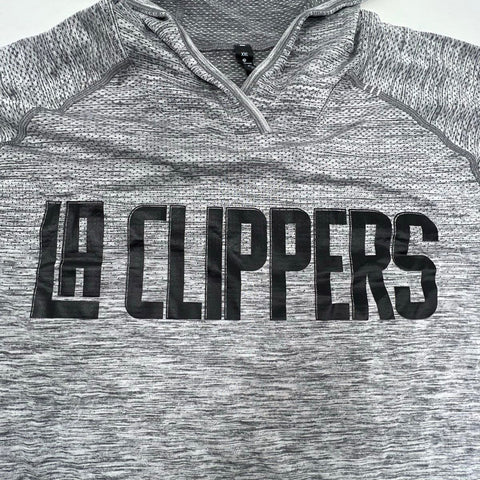 Lululemon Men's Metal Vent Tech LA Clippers Gray Hooded Shirt NBA Size XXL