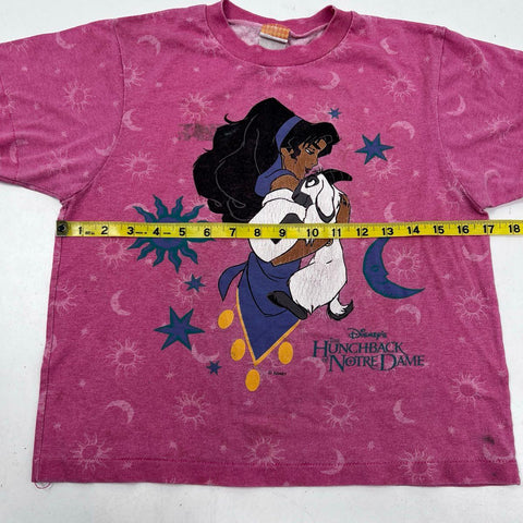 Vintage 1996 Disney Hunchback of Notre Dame Esmeralda Single Stitch Kids Sz M
