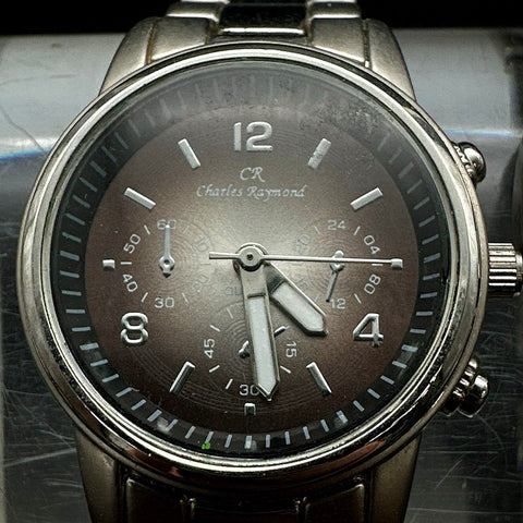 Mens Wristwatch Lot of 6 Gruen Van Heusen Paul Jardin Charles Raymond SK