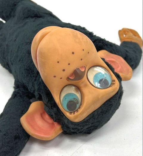 Vintage 1964 Mattel Chester O'Chimp Hand Puppet Plush Toy Made in USA