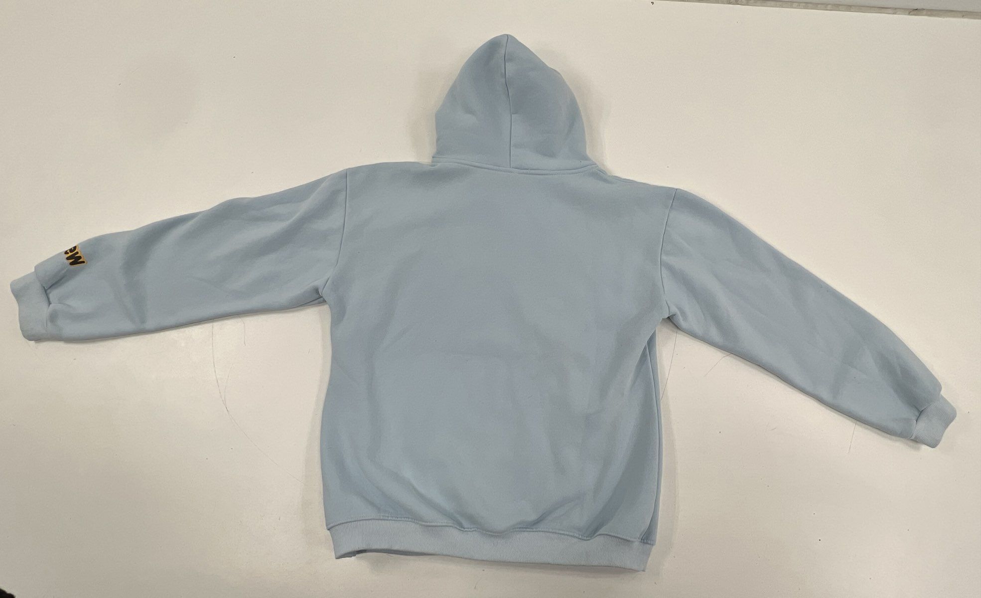 Drew House Men's Light Blue Mascot Smiley Face Hoodie Logo