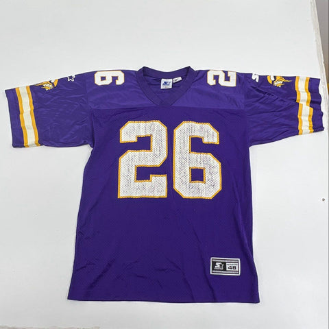 Vintage 90s Vikings Robert Smith Cris Carter Jersey Lot of 2 Starter Champion