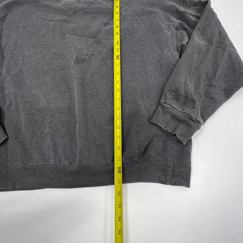 Vintage Y2K Starter Washed Gray Heavyweight Crewneck Sweatshirt Men's XL