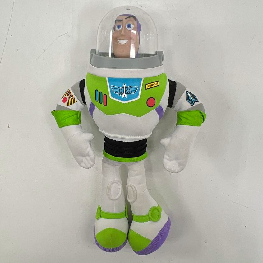 Vintage 90s Mattel Toy Story Buzz Lightyear Plush Doll Figure 15 Inch