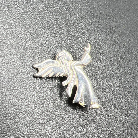 Small 925 Sterling Silver Angel Pin 2.12g