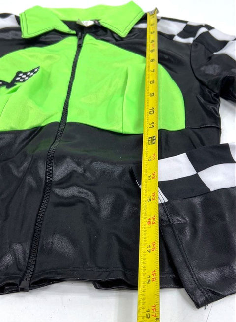 Leg Avenue Race Car Driver Sexy Halloween Costume 3-Pc Set Jacket Pants Sz S