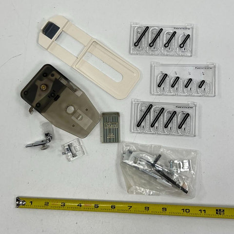 Kenmore Buttonholer Sewing Machine Attachment 213702016 w/ Templates In Box
