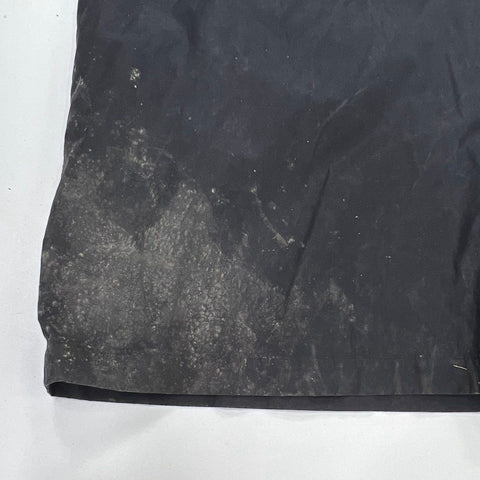 Rochester Big & Tall Men's Black Lined Trench Coat Overcoat Size 2XB