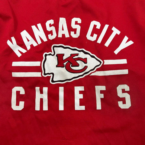 NFL Team Apparel Red Kansas City Chiefs Football Jersey Men's XL