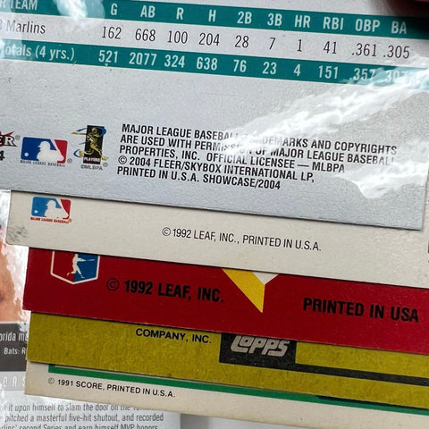 Ken Griffey Jr Pedro Martinez 100+ Card Lot MLB Baseball 90s 2000s Topps Fleer