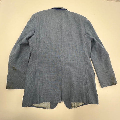 Vintage 70s Beaconsfield Double Breasted Blazer Sport Coat Union Made USA Sz 44