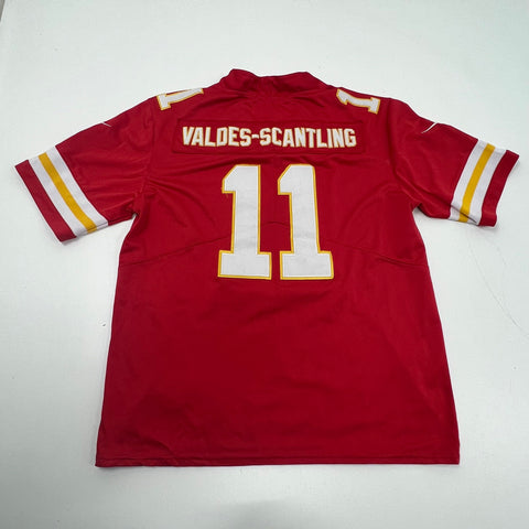 Nike NFL Chiefs Valdes-Scantling #11 Red Stitched Jersey AFL Patch Men's L