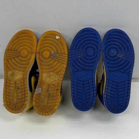 Nike Lot 4 Youth Air Jordan 1 5 Air Force 1 Sneakers Shoes Sz 2.5Y 3.5Y 4Y