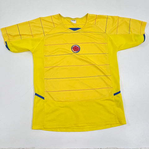 Freeway Mens Lot of 2 Colombia National Team Soccer Jersey Futbol Yellow Size M