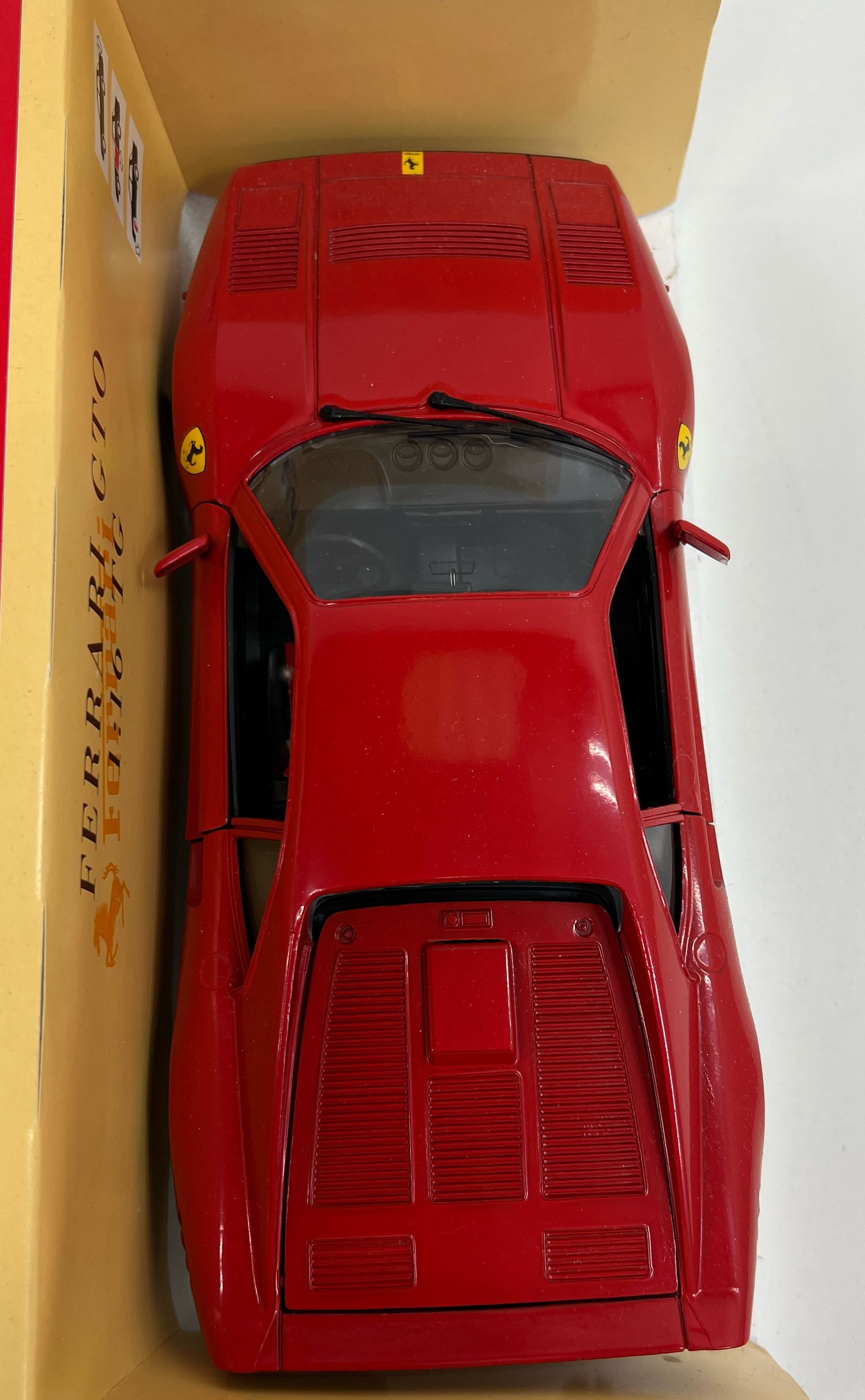 IOB Tonka Polistil Red Ferrari GTO 1:16 TG Die Cast Sports Car