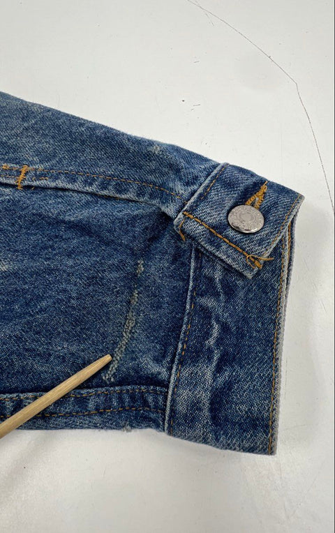Vintage 90s AOH Ancient Order of Hibernians Denim Trucker Jacket USA Sz 2XL