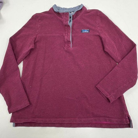 LL Bean Womens Lot 3 Quilted Pullover Blackwatch Flannel Shirt Top Sz M L