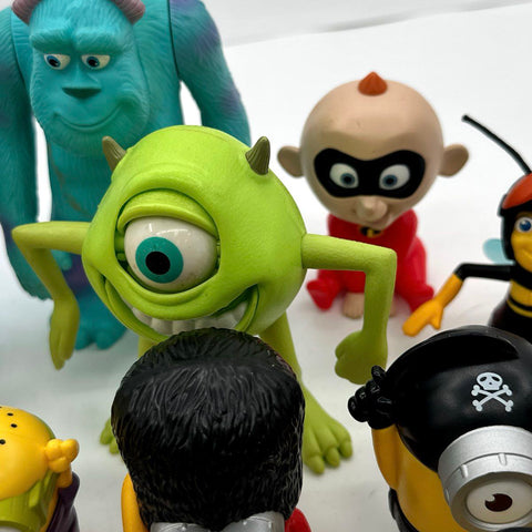 McDonald's Happy Meal Toy Lot 23 Pcs Minions Shrek Incredibles Monsters Inc