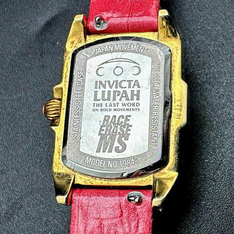 Invicta Lupah Peace & Love Watch Set 1984 6 Interchangeable Leather Straps