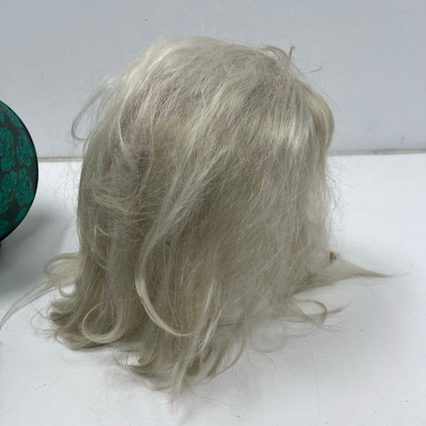 Vintage Lot 2 Wigs & 3 Hat Box Cases Starflite Franklin Fashions Dynel