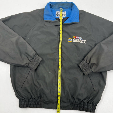 Vintage 90s NAPA NASCAR Select Embroidered Racing Jacket Windbreaker Sz XL