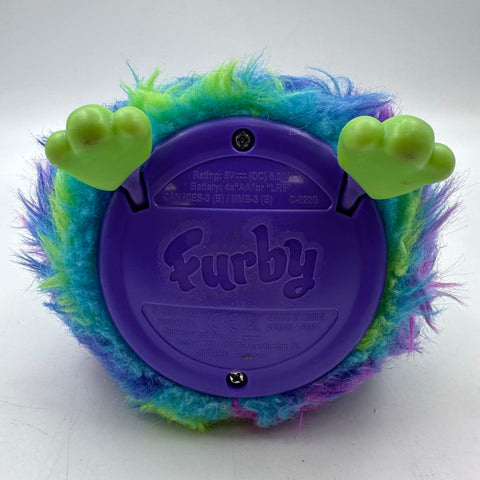 Hasbro Furby 2023 Interactive Plush Toy Purple Blue Green Tested Works