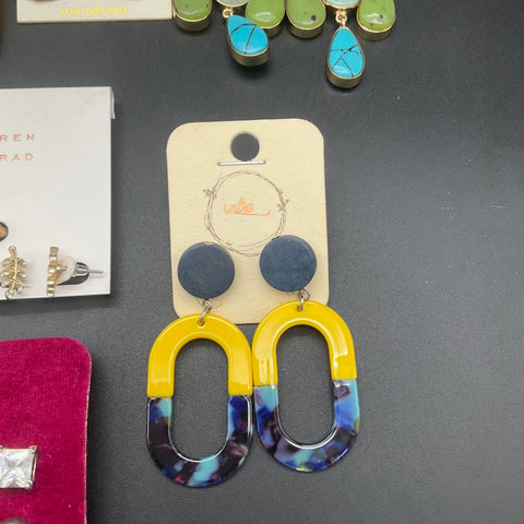 Chico's Lauren Conrad Urban Outfitters Fashion Earrings Jewelry Lot of 9 Sets