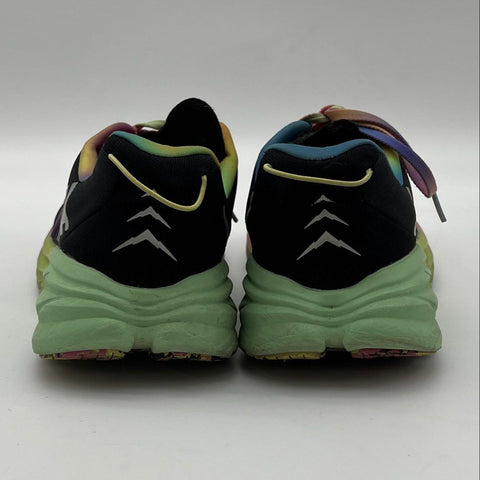 Hoka Rincon 3 Black Rainbow Multicolor Women's Running Shoes Size 9