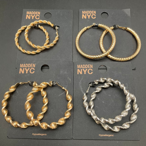Costume Jewelry Lot 13 Pairs Anthropologie Chico's Vera Wang Madden NYC Pearls
