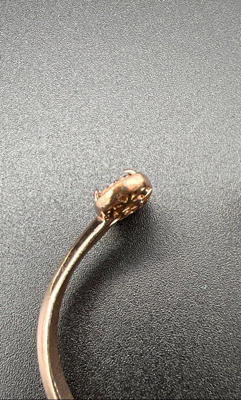 Kendra Scott Bracelet Lot of 2 Rose Gold Tone Drusy Cuff & Gold Tone Slider