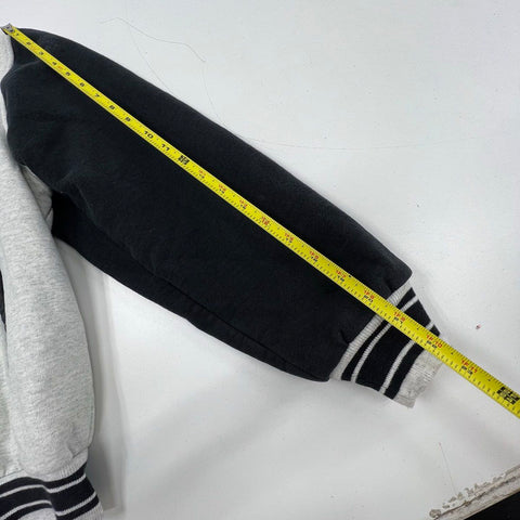 Vintage 90s Mickey & Co Disney Varsity Jacket Embroidered Script Logo Sz L