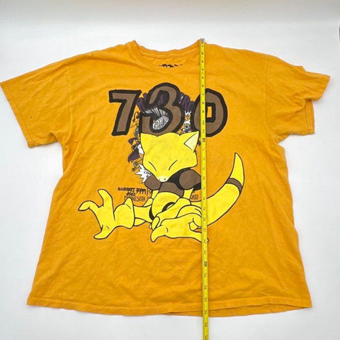 Babbitt 2024 Pokemon Abra Minnesota Mankato Graphic T-Shirt Yellow Sz XL