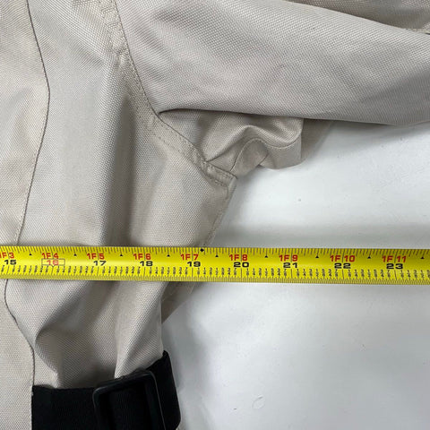 Street & Steel Women's Motorcycle Jacket Light Gray Armored Moto Full Zip Sze WM