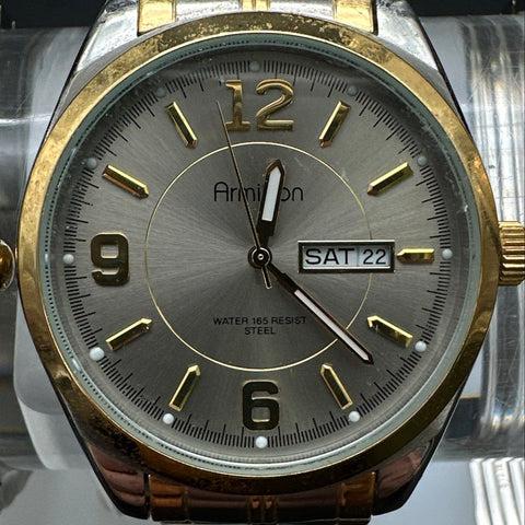 Pulsar Armitron Watch Lot of 4 Chronograph Ana-Digi Day Date Stainless Steel