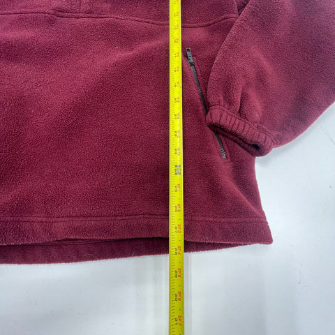 Vintage 2004 Harvard Business School HBS Fleece Quarter Zip Charles River Sz XL