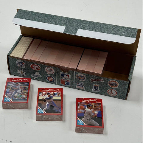 1990 Donruss Baseball Cards & Puzzle See Photos- Sealed and Opened State