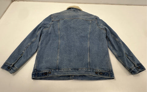Levi's Men's Blue Denim Sherpa Lined Type III Trucker Jacket NWT Sz XXL