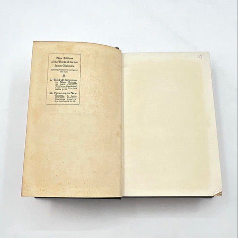 Antique James Chalmers His Autobiography & Letters Religious Tract Society Book
