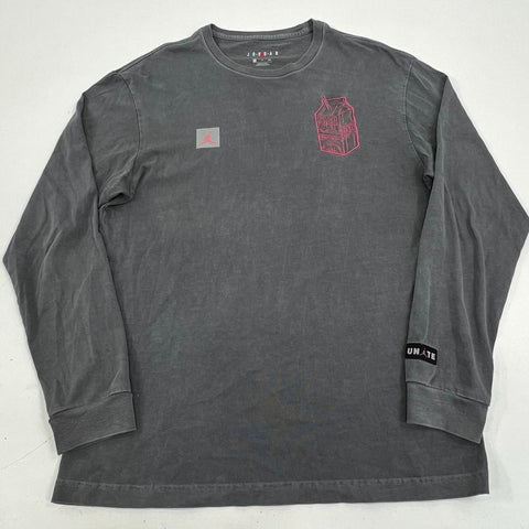 Lot 2 Nike Jordan Graphic Long Sleeve T-Shirts Lyrical Lemonade Men's Size S