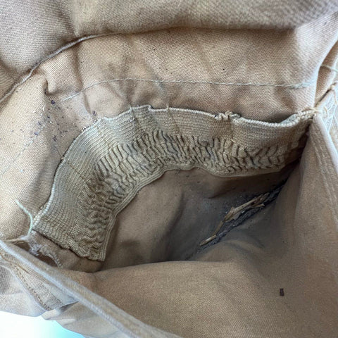 Vintage 50s JC Higgins Tan Duck Canvas Hunting Field Jacket Coat Men's