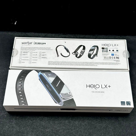 Wor(l)d Helo LX+ Lifecare Band Lot of 2 function not tested sold as is
