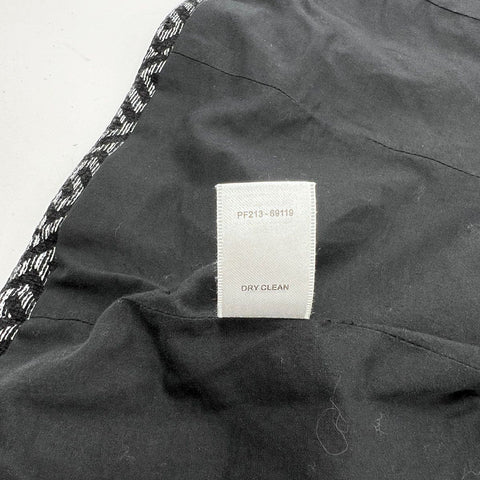 Pendleton Women's Black Geometric Cotton Button Front Jacket Sz 6 Petite NWT