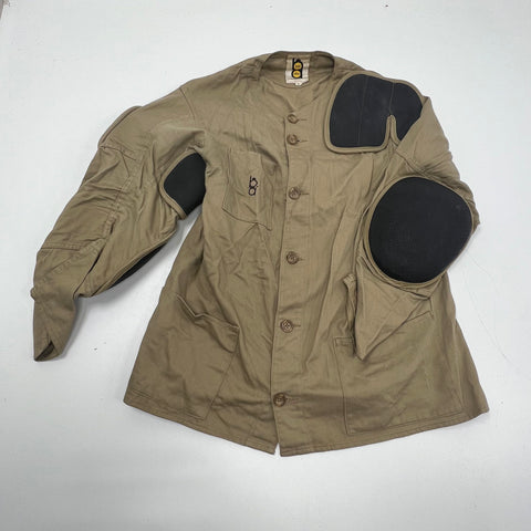 Vintage 80s Bob Allen Khaki Padded Shooting Hunting Jacket Men's Size 48 USA